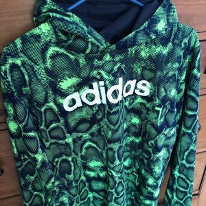 EUC Adidas Boys hoodie.  XL-size 18